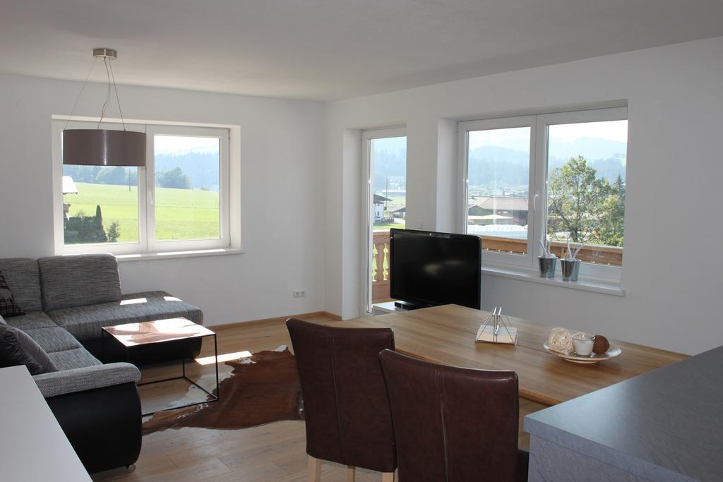 Apartment Am Birkenweg 蒂罗尔州奥伯恩多夫 客房 照片